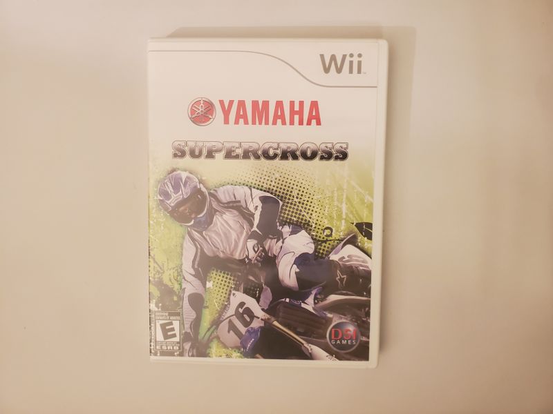 Nintendo Wii Yamaha Supercross video game