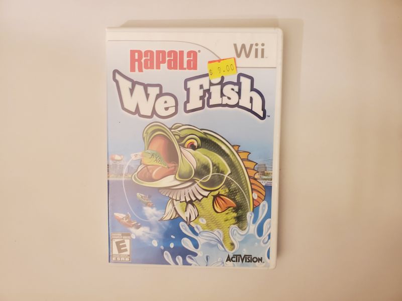 Nintendo Wii We Fish video game