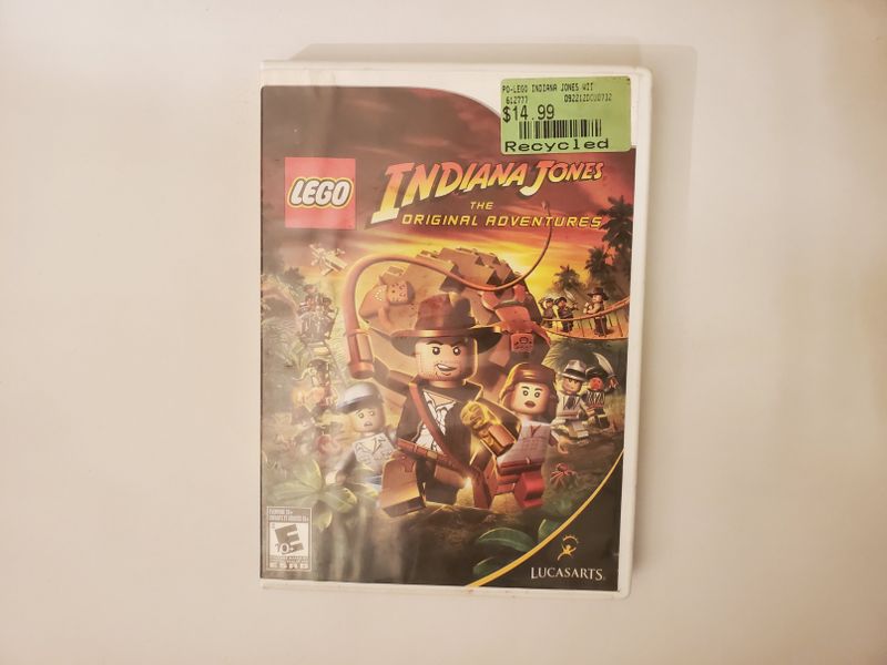 Nintendo Wii Lego Indiana Jones The Original Adventures video game