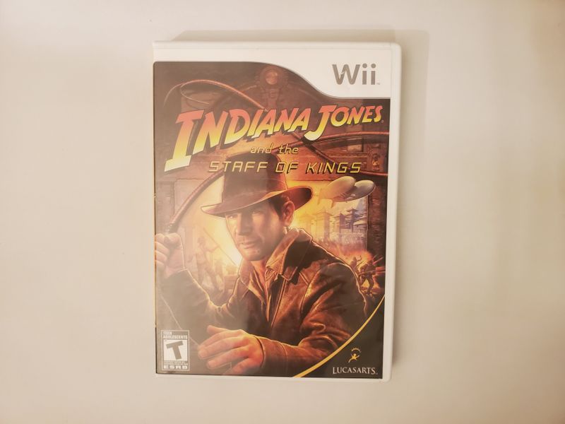 Nintendo Wii Indiana Jones and the Staff of Kings video game