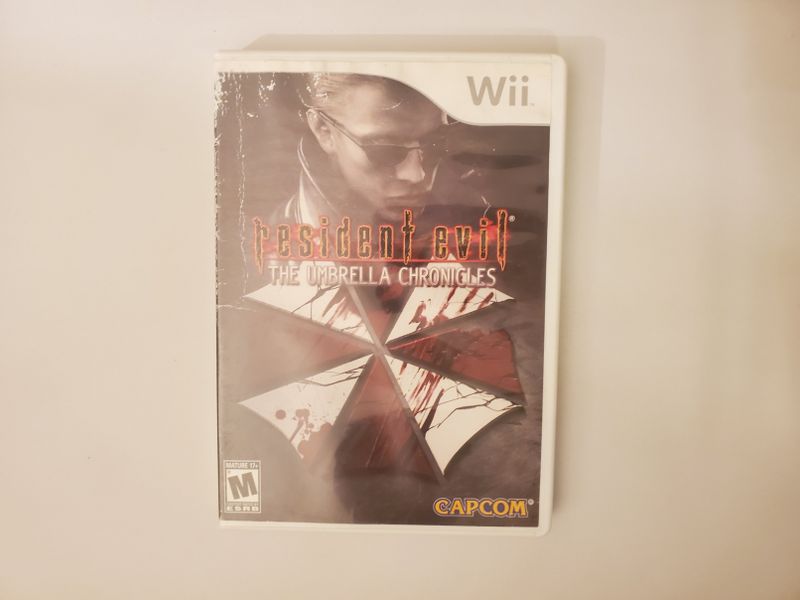 Nintendo Wii Resident Evil The Umbrella Chronicles video game