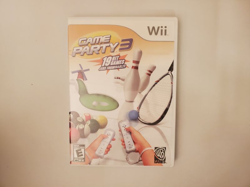 Nintendo Wii Game Party 3 video game