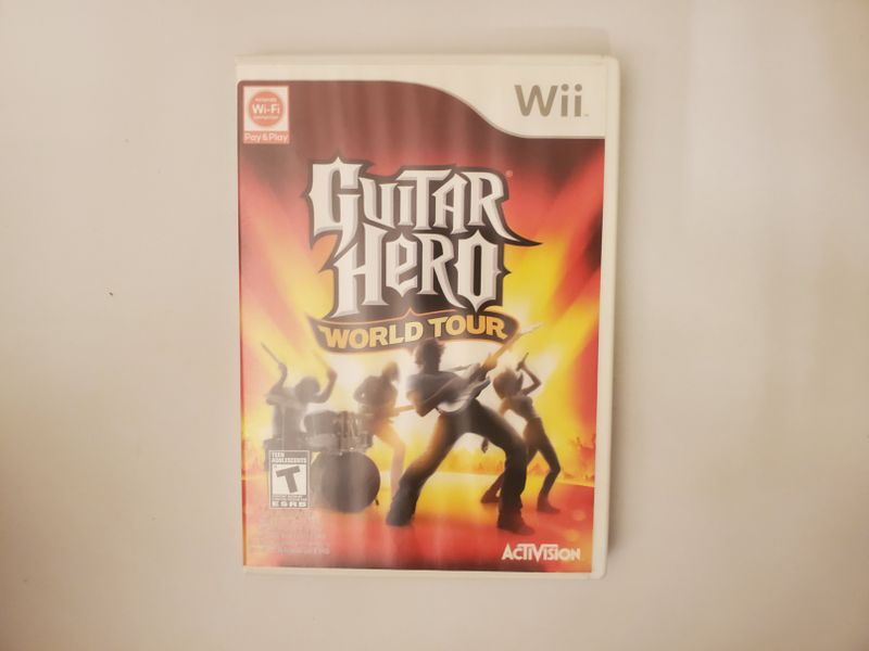Nintendo Wii Guitar Hero World Tour video game