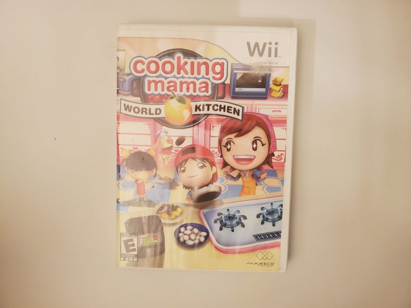 Nintendo Wii Cooking Mama World Kitchen video game