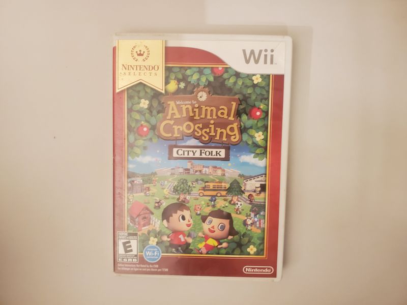 Nintendo Wii Animal Crossing: City Folk (Nintendo Selects) video game