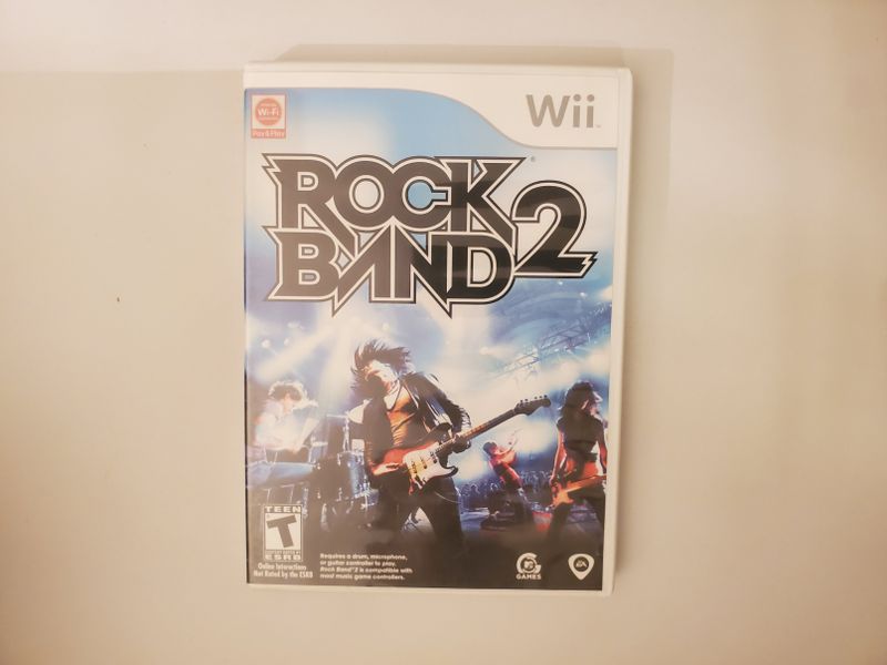 Nintendo Wii Rock Band 2 video game