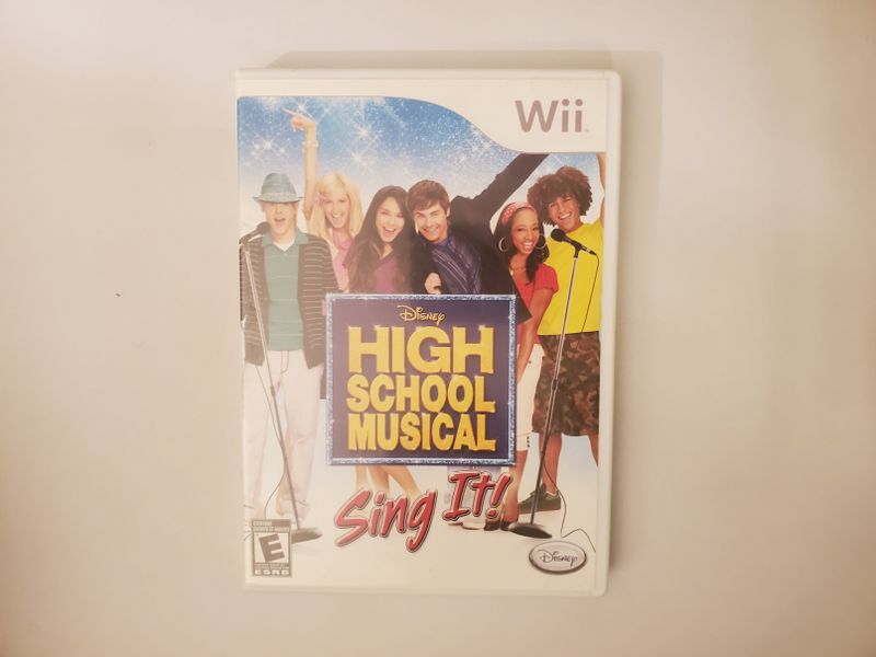 Nintendo Wii High School Musical Sing It! video game