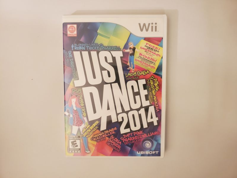 Nintendo Wii Just Dance 2014 video game