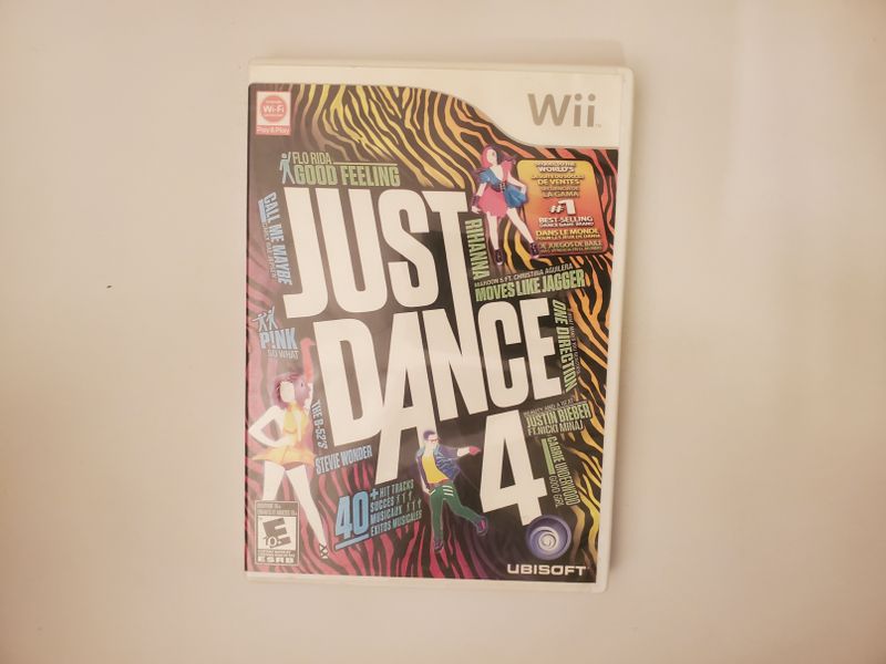 Nintendo Wii Just Dance 4 video game