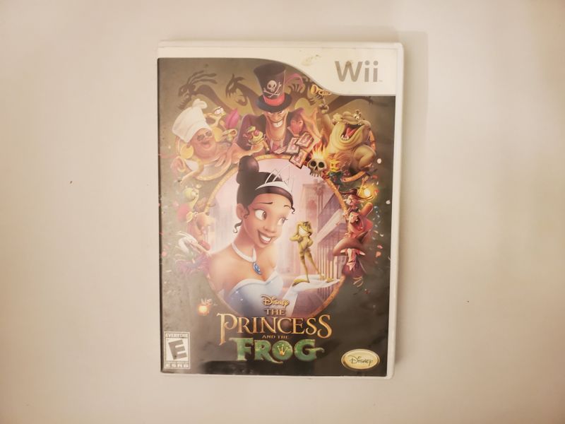 Nintendo Wii The Princess and the Frog video game