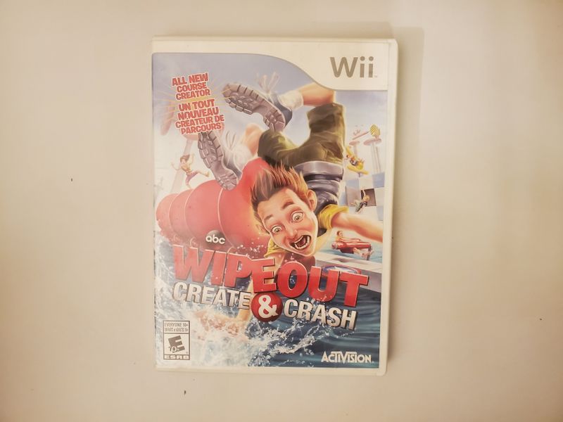 Nintendo Wii Wipeout: Create & Crash video game