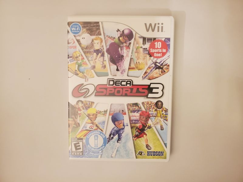 Nintendo Wii Deca Sports 3 video game