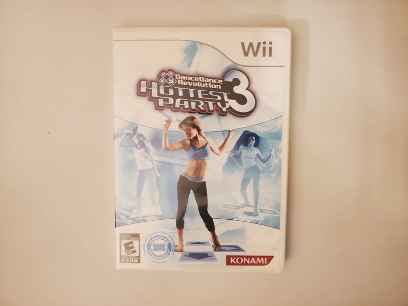Nintendo Wii DanceDanceRevolution Hottest Party 3 video game