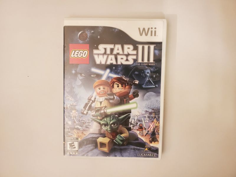 Nintendo Wii LEGO Star Wars III: The Clone Wars video game