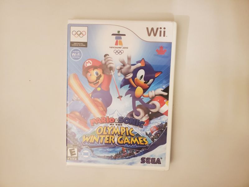 Nintendo Wii Mario & Sonic at the Olympic Winter Games video game