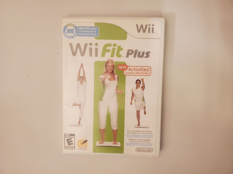 Nintendo Wii Wii Fit Plus video game