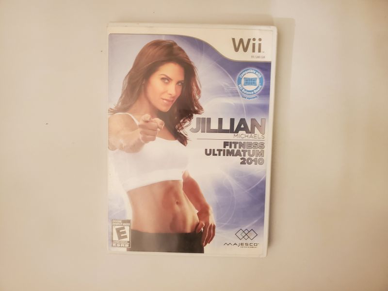 Nintendo Wii Jillian Michaels Fitness Ultimatum 2010 video game