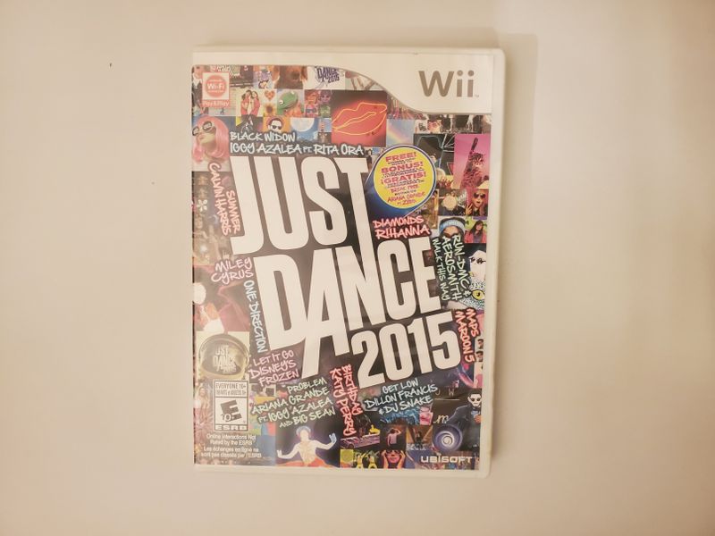 Nintendo Wii Just Dance 2015 video game