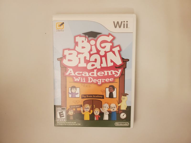 Nintendo Wii Big Brain Academy Wii Degree video game