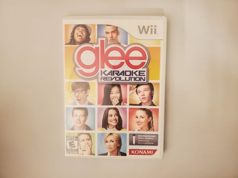 Nintendo Wii Glee Karaoke Revolution video game