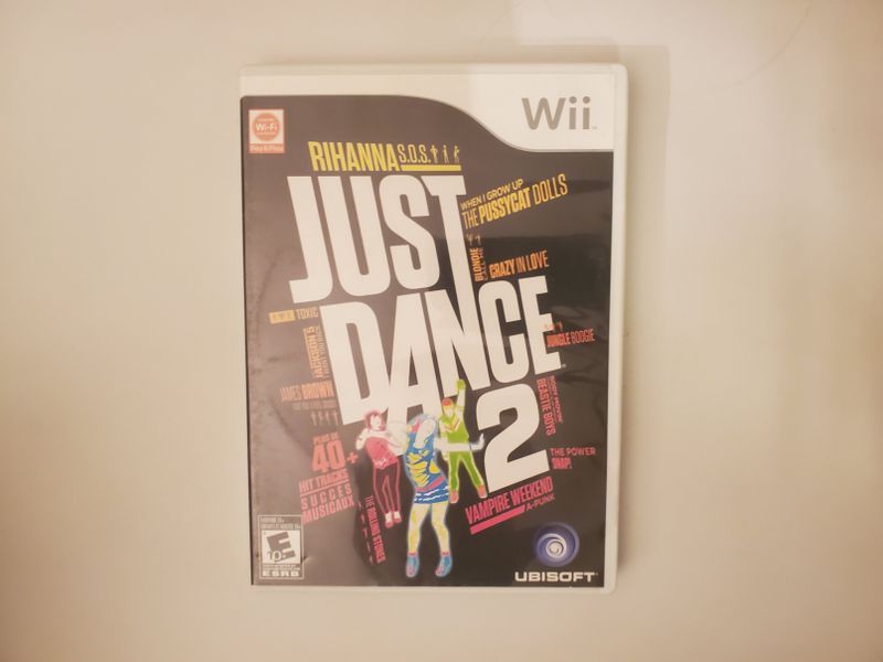 Nintendo Wii Just Dance 2 video game