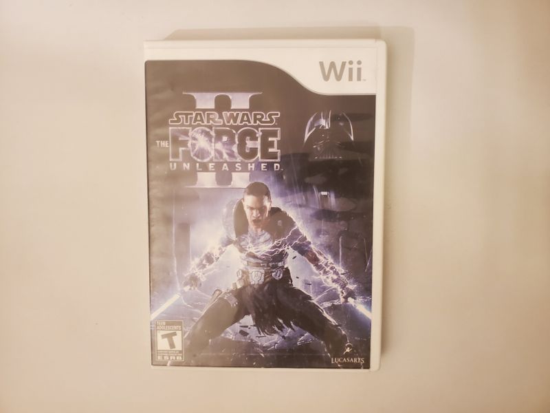 Nintendo Wii Star Wars II The Force Unleashed video game