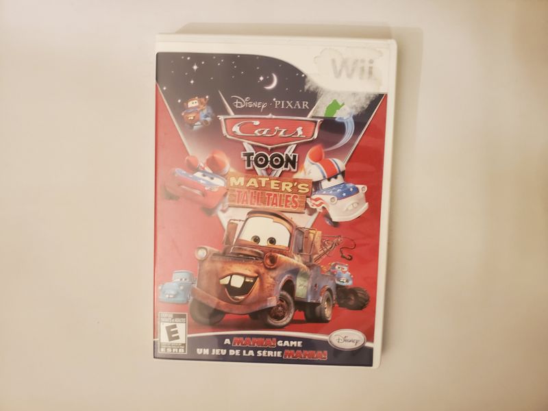 Nintendo Wii Cars Toon Mater's Tall Tales video game
