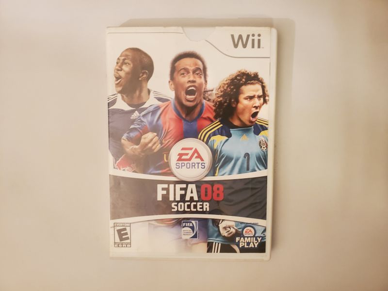 Nintendo Wii FIFA 08 Soccer video game