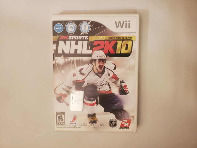 Nintendo Wii NHL 2K10 (Tenth Anniversary Edition) video game