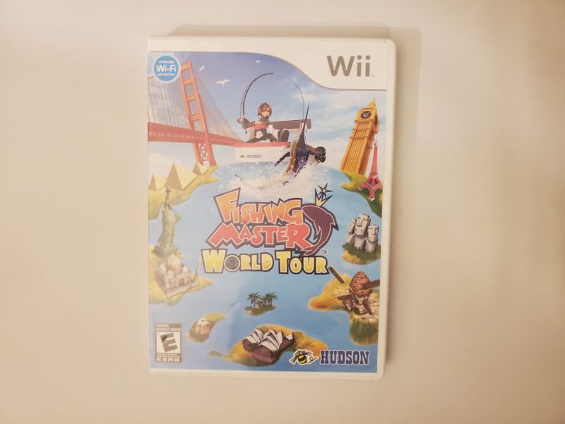 Nintendo Wii Fishing Master World Tour video game