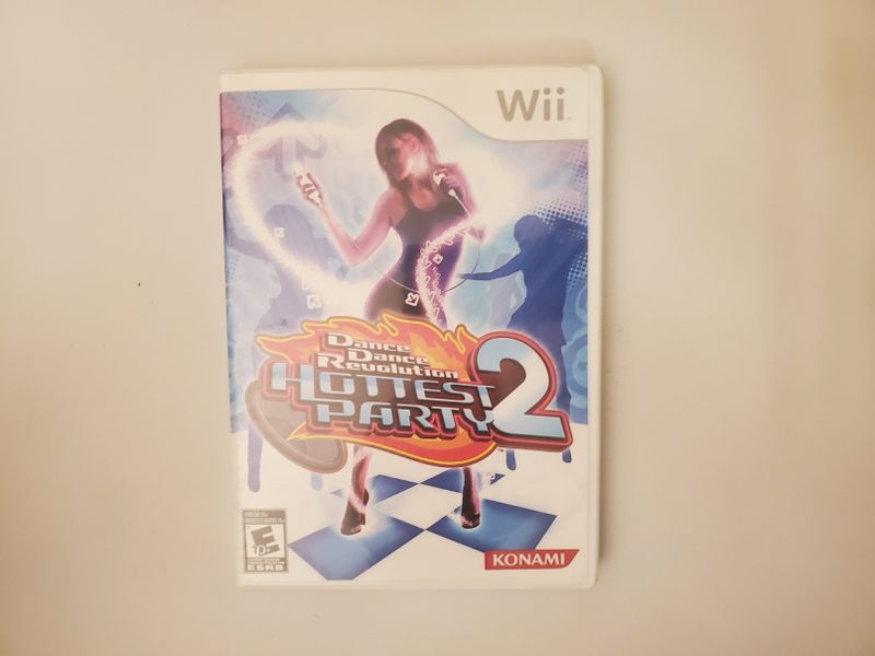 Nintendo Wii Dance Dance Revolution Hottest Party 2 video game