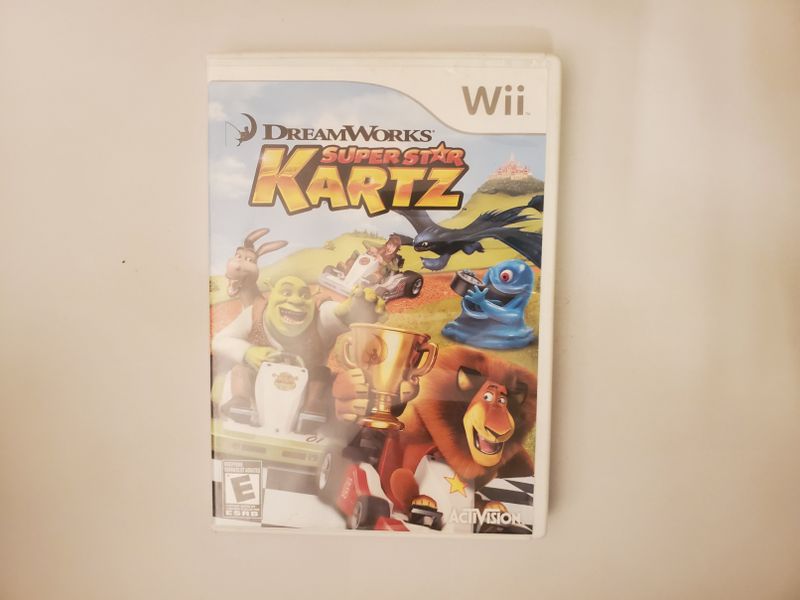 Nintendo Wii DreamWorks Super Star Kartz video game
