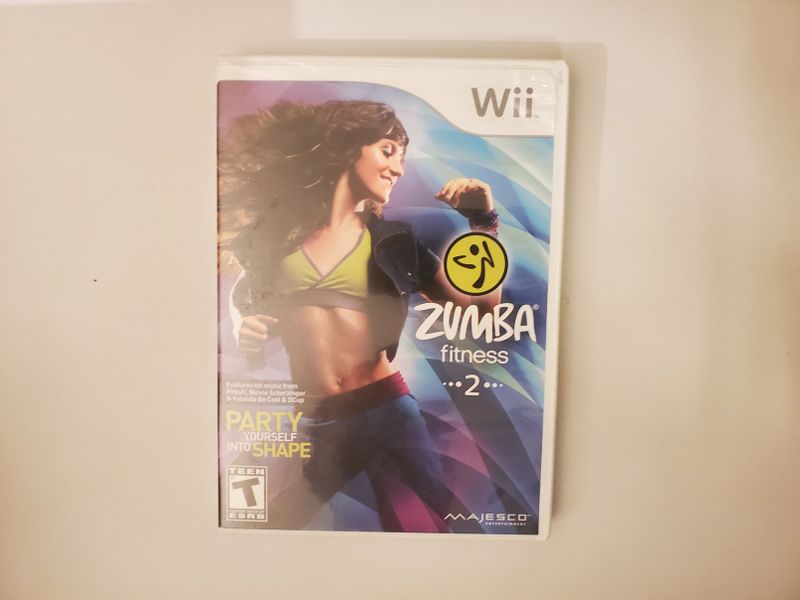 Nintendo Wii Zumba Fitness 2 video game