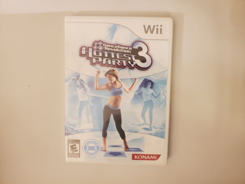 Nintendo Wii DanceDanceRevolution Hottest Party 3 video game