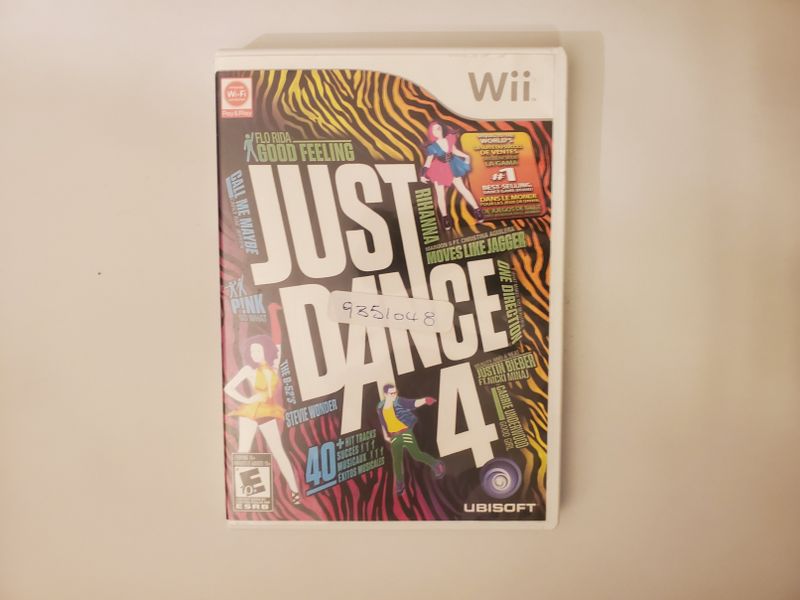Nintendo Wii Just Dance 4 video game