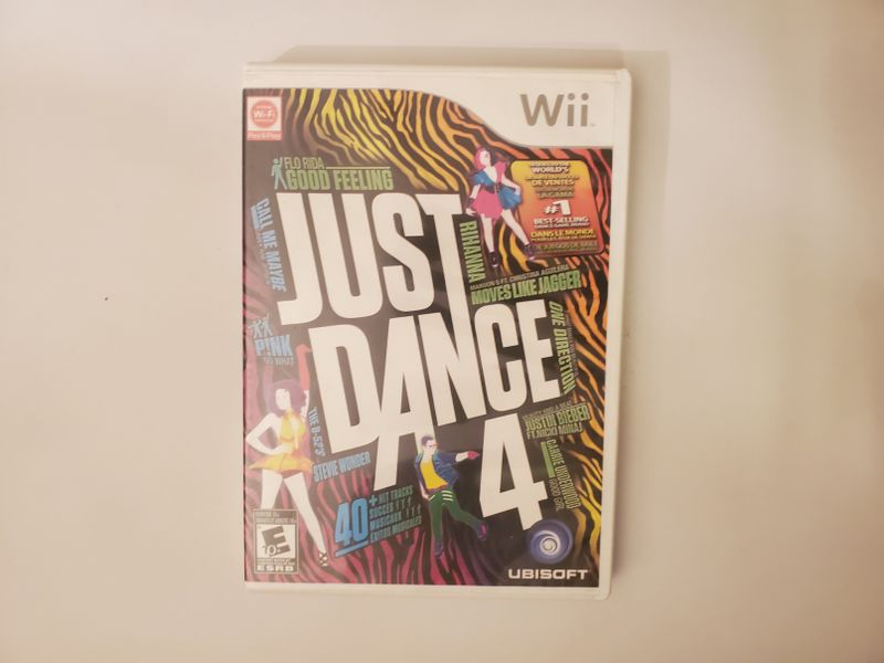Nintendo Wii Just Dance 4 video game