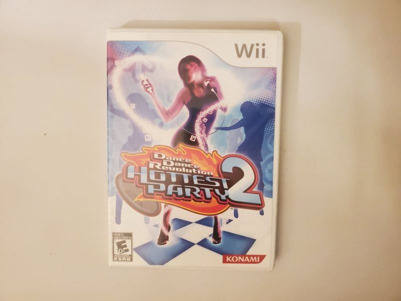 Nintendo Wii Dance Dance Revolution Hottest Party 2 video game