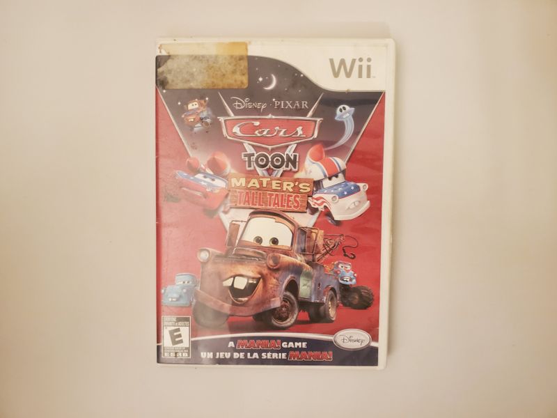 Nintendo Wii Cars Toon Mater's Tall Tales video game
