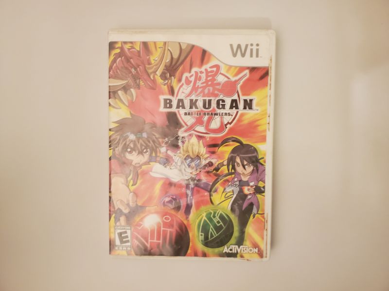Nintendo Wii Bakugan Battle Brawlers video game