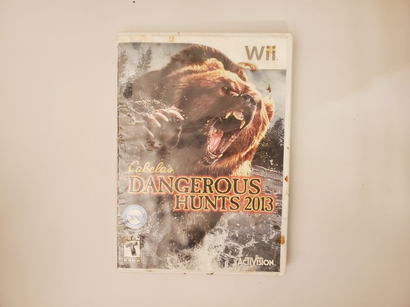 Nintendo Wii Cabela's Dangerous Hunts 2013 video game