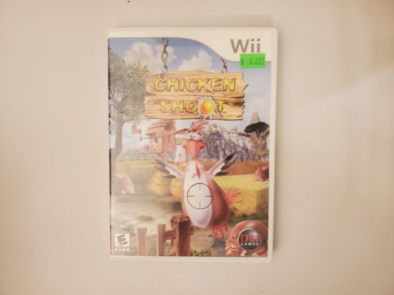 Nintendo Wii Chicken Shoot video game