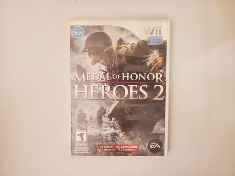 Nintendo Wii Medal of Honor Heroes 2 video game