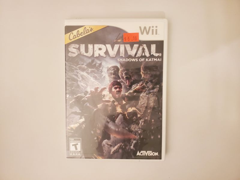 Nintendo Wii Survival Shadows of Katmai video game