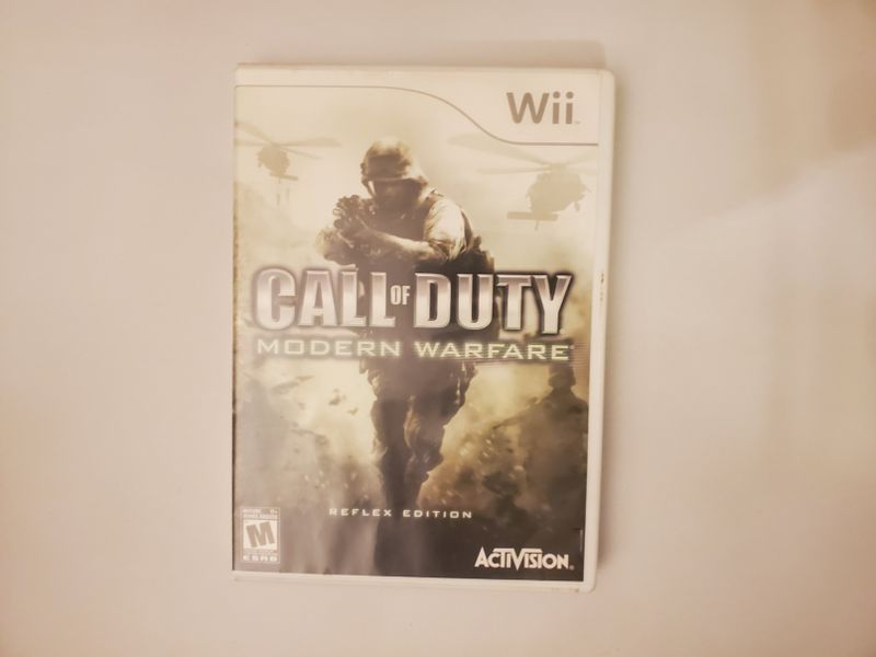 Nintendo Wii Call of Duty: Modern Warfare Reflex Edition video game