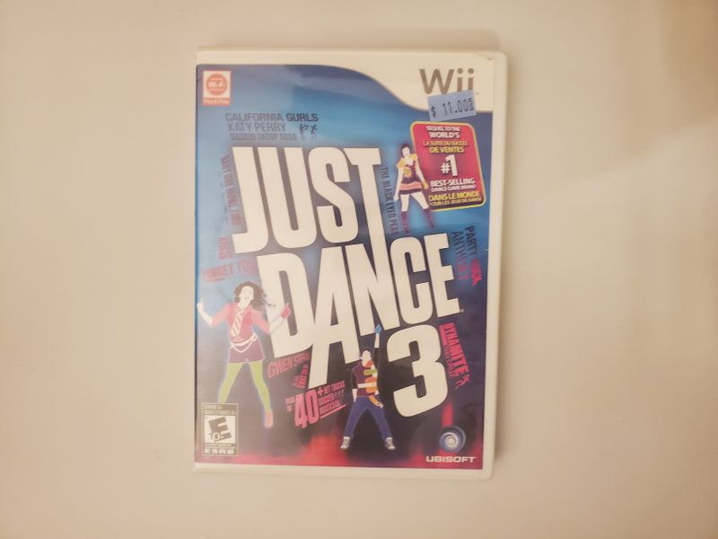 Nintendo Wii Just Dance 3 video game