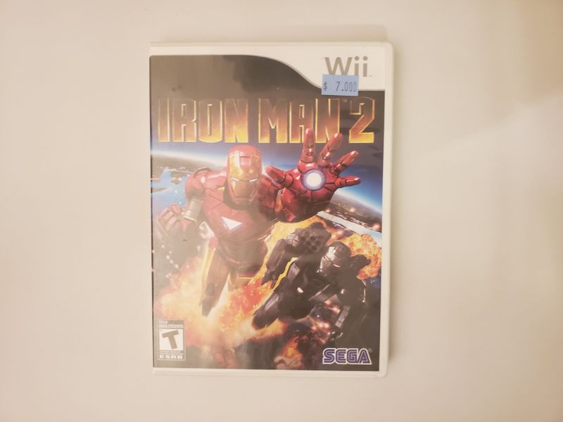 Nintendo Wii Iron Man 2 video game