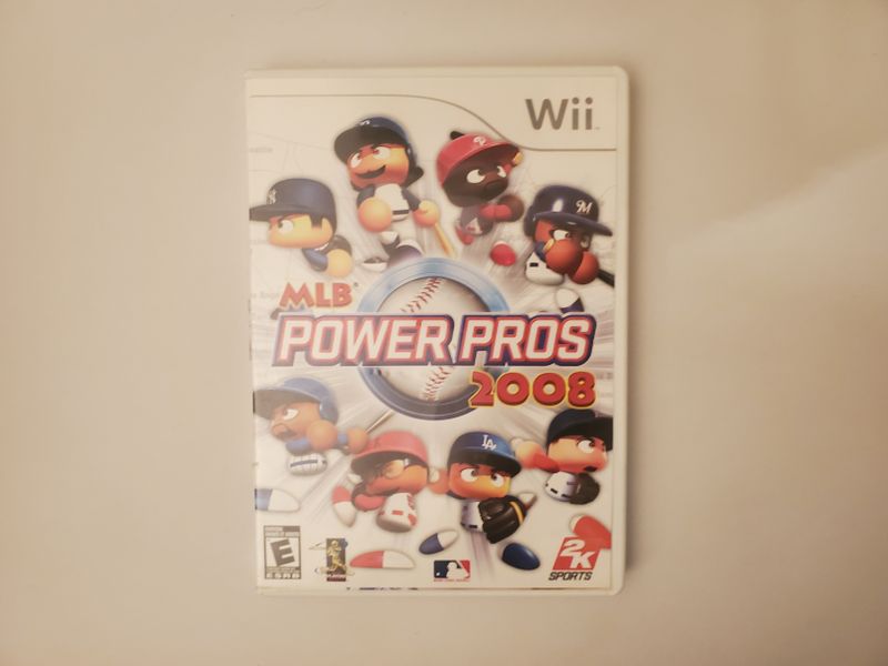 Nintendo Wii MLB Power Pros 2008 video game