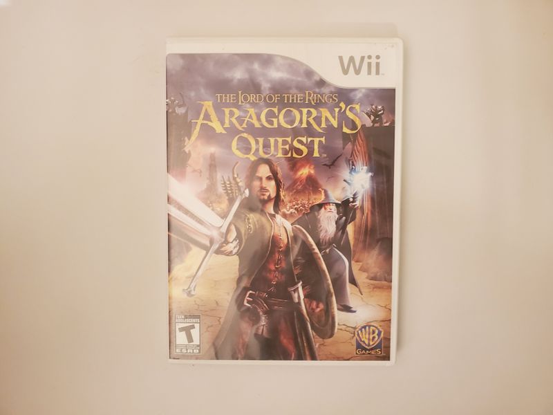 Nintendo Wii The Lord of the Rings Aragorn's Quest video game