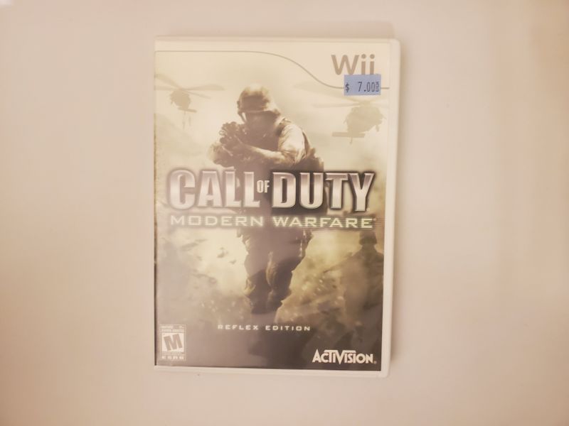 Nintendo Wii Call of Duty: Modern Warfare Reflex Edition video game