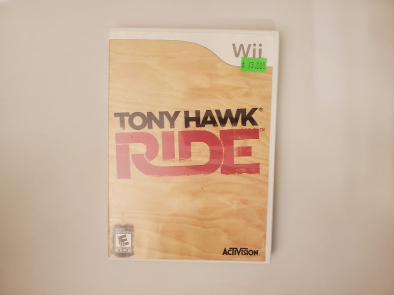 Nintendo Wii Tony Hawk Ride video game